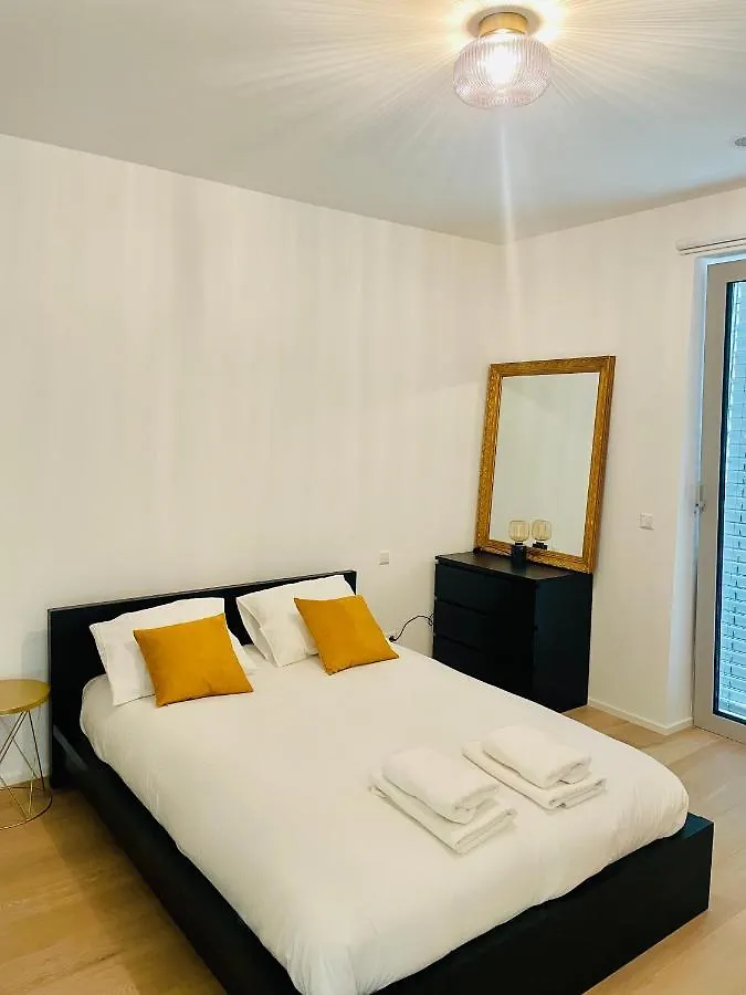Apartment New & Large 1 Bedroom In Center- Terrace & Parking Luxembourg