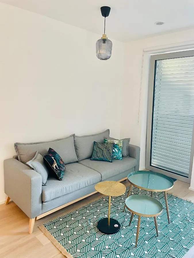 New & Large 1 Bedroom In Center- Terrace & Parking Luxembourg Apartment